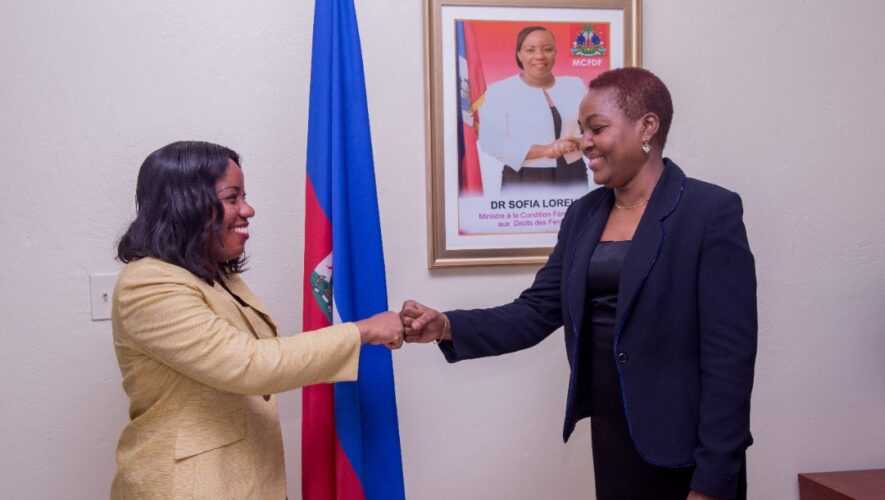 La nouvelle représentante de l’ONU femmes en Haïti promet une meilleure collaboration avec le MCFDF
