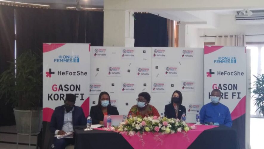 L'ONU FEMMES lance officiellement la campagne 2021-2022 HeForShe en Haïti