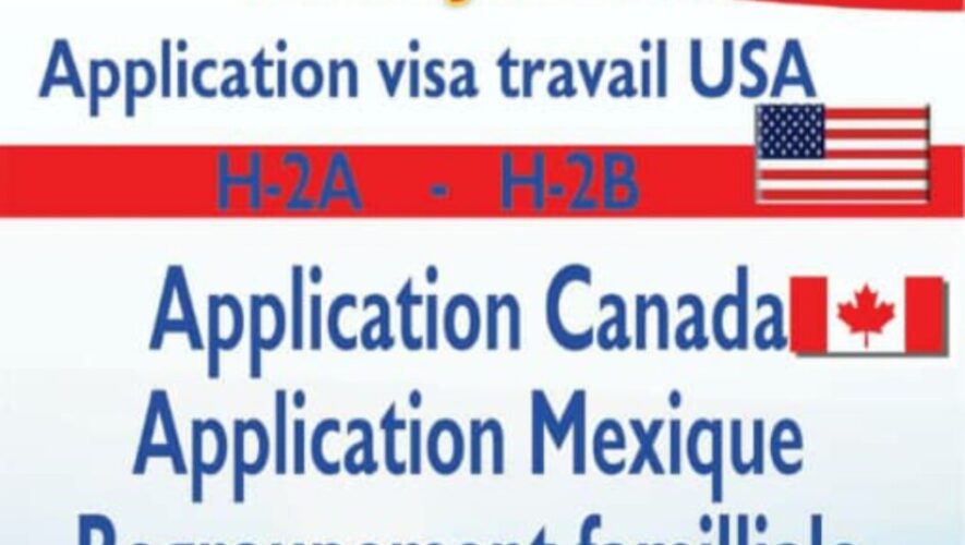 APPLICATION VISA TRAVAIL AUX USA: Contactez les 3M Multi-Services pour obtenir de l'aide