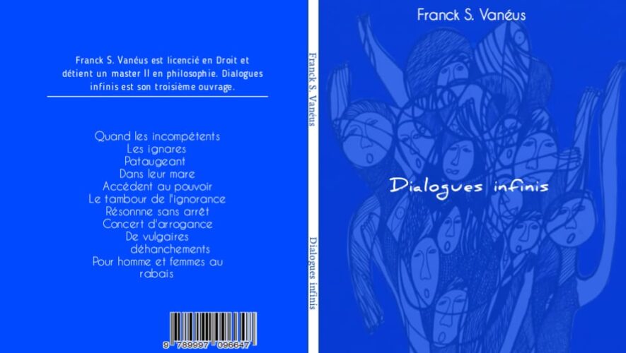 Vente et signature du livre "Dialogues Infinis" de Franck S Vanéus