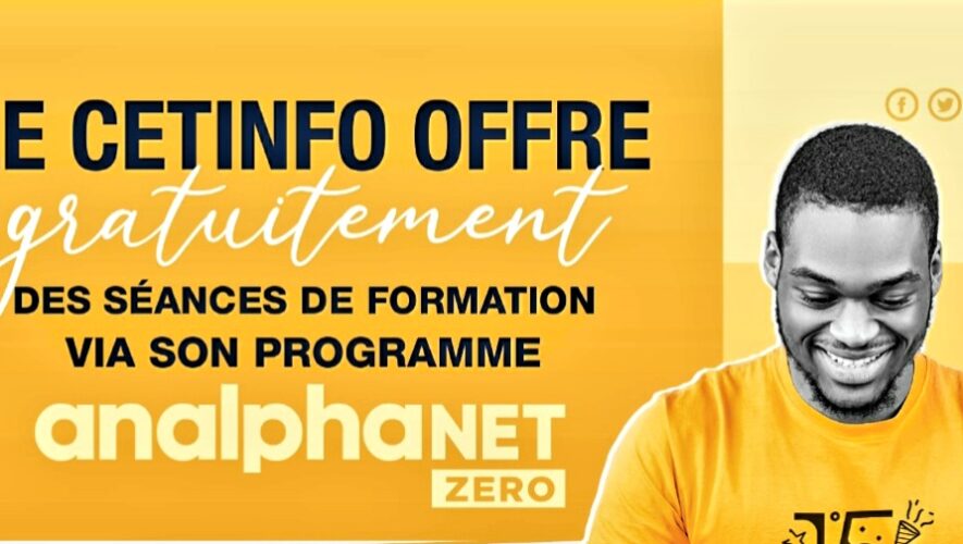 «Analphanet Zéro», des formations gratuites offertes par le CETINFO
