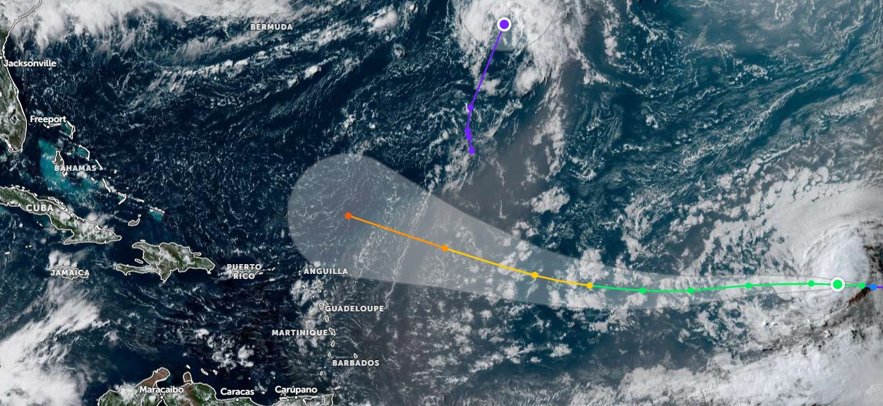 La tempête tropicale Erin pourrait devenir le premier ouragan de 2025