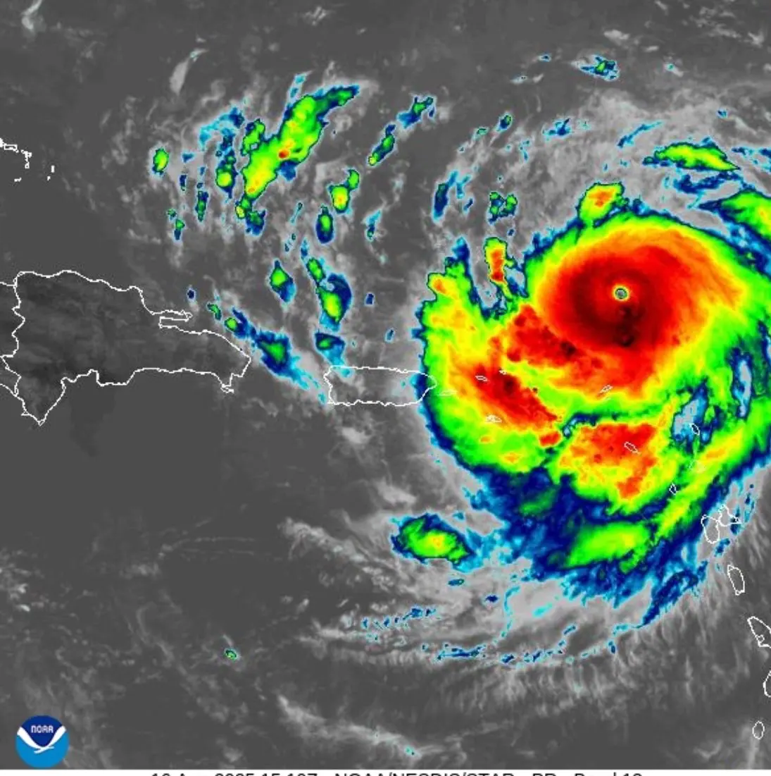 Ouragan puissant Erin atteignant la catégorie 5 : ce qu'il faut savoir