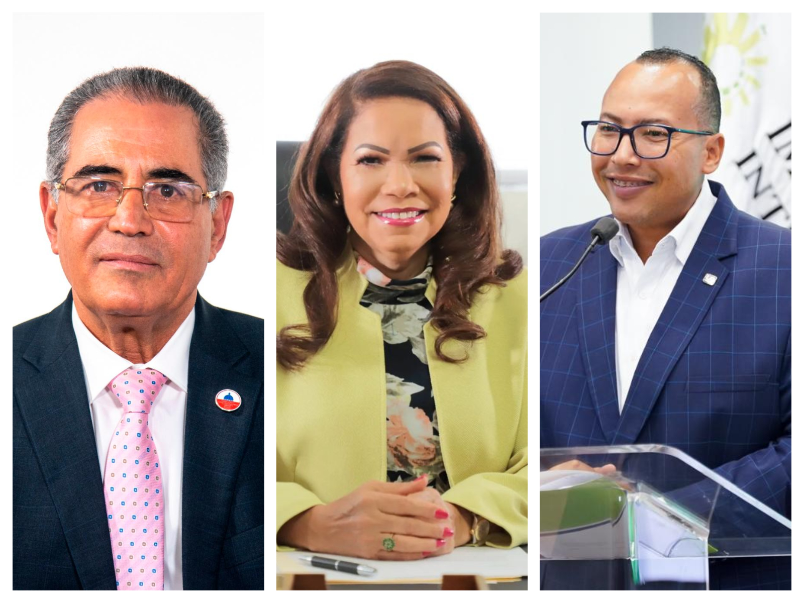Nestor Cruz Pichardo, Digna Reynoso de Pachecho, et Lorenzo David Ramirez Uribe