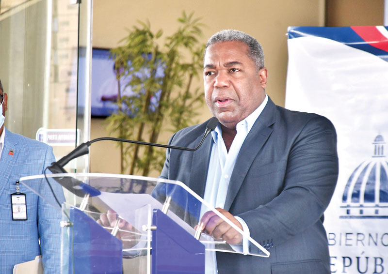 Antonio-Peña Guaba s’exprimant lors d’un événement. / Archives