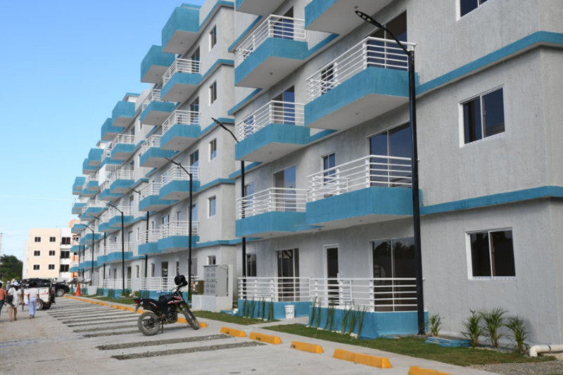 Gouvernement construit 200 nouveaux appartements à Santo Domingo Ouest