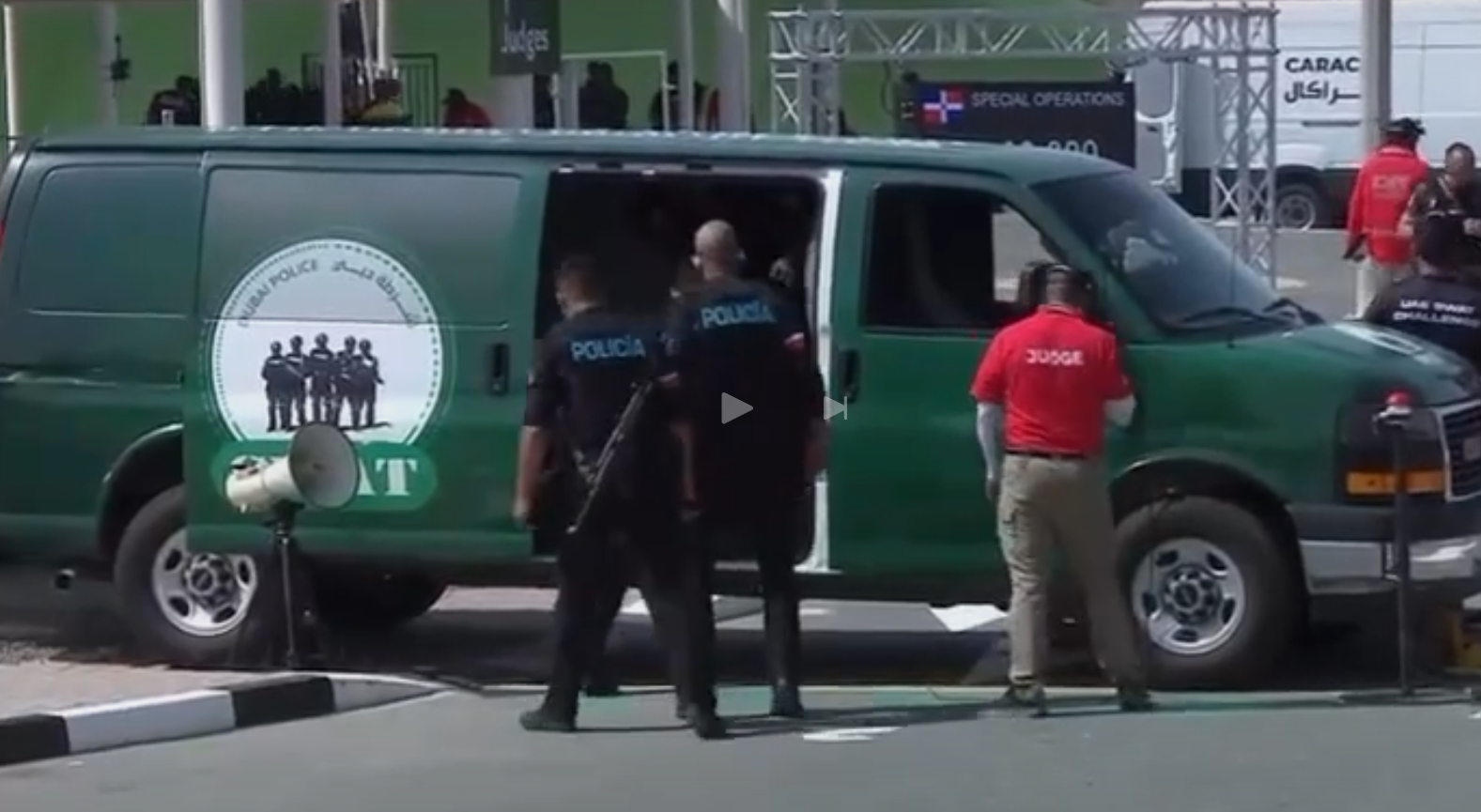 Police Nationale Dominicaine : Premiers Pas au Dubai SWAT Challenge 2026