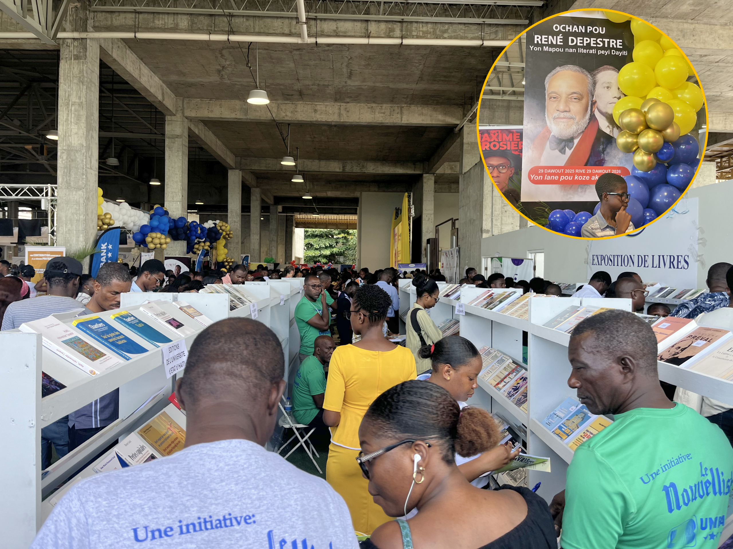 Foire du Livre en Haïti « Livres en Folie » : Hommage à René Depestre et attraction pour plusieurs générations de lecteurs