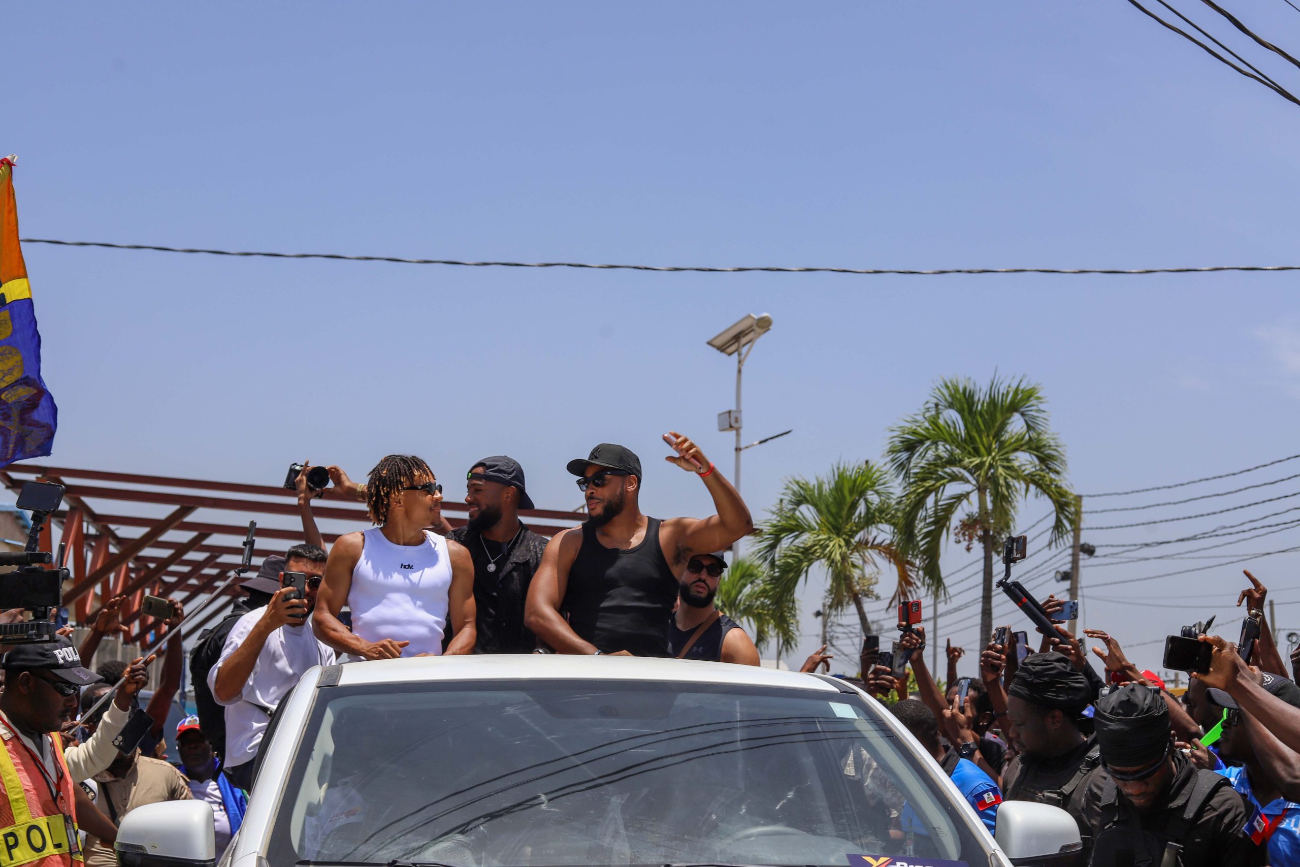 Trois héros de la Coupe du Monde accueillis en héros à Cap-Haïtien après leur parcours historique