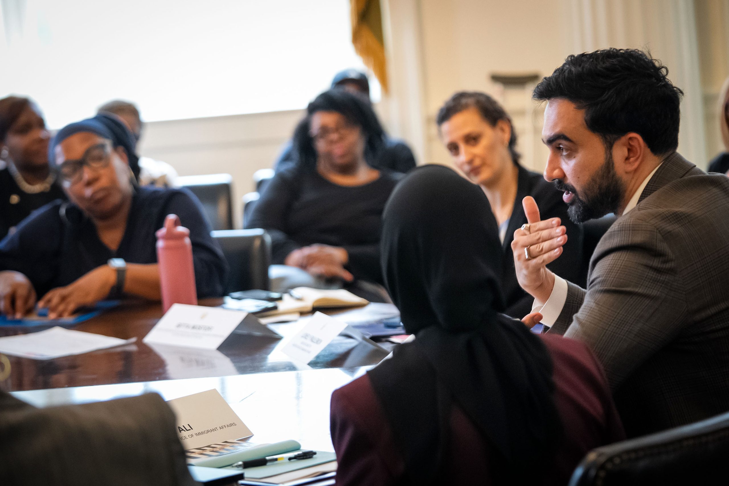 Le maire Mamdani rencontre les dirigeants haïtiens à la fin de la protection TPS