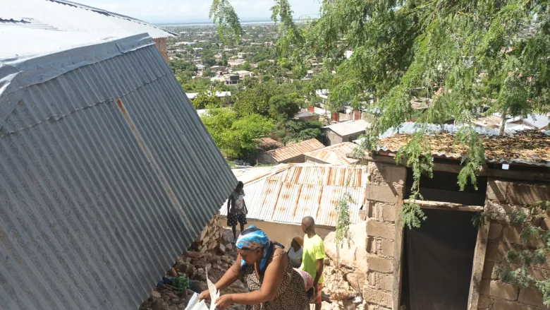 Vulnerable residents seen in Bienac, Gonaïves, after the Sept. 1-2, 2026 landslides and flooding.  Photo by Onès Joseph for The Haitian Times.
